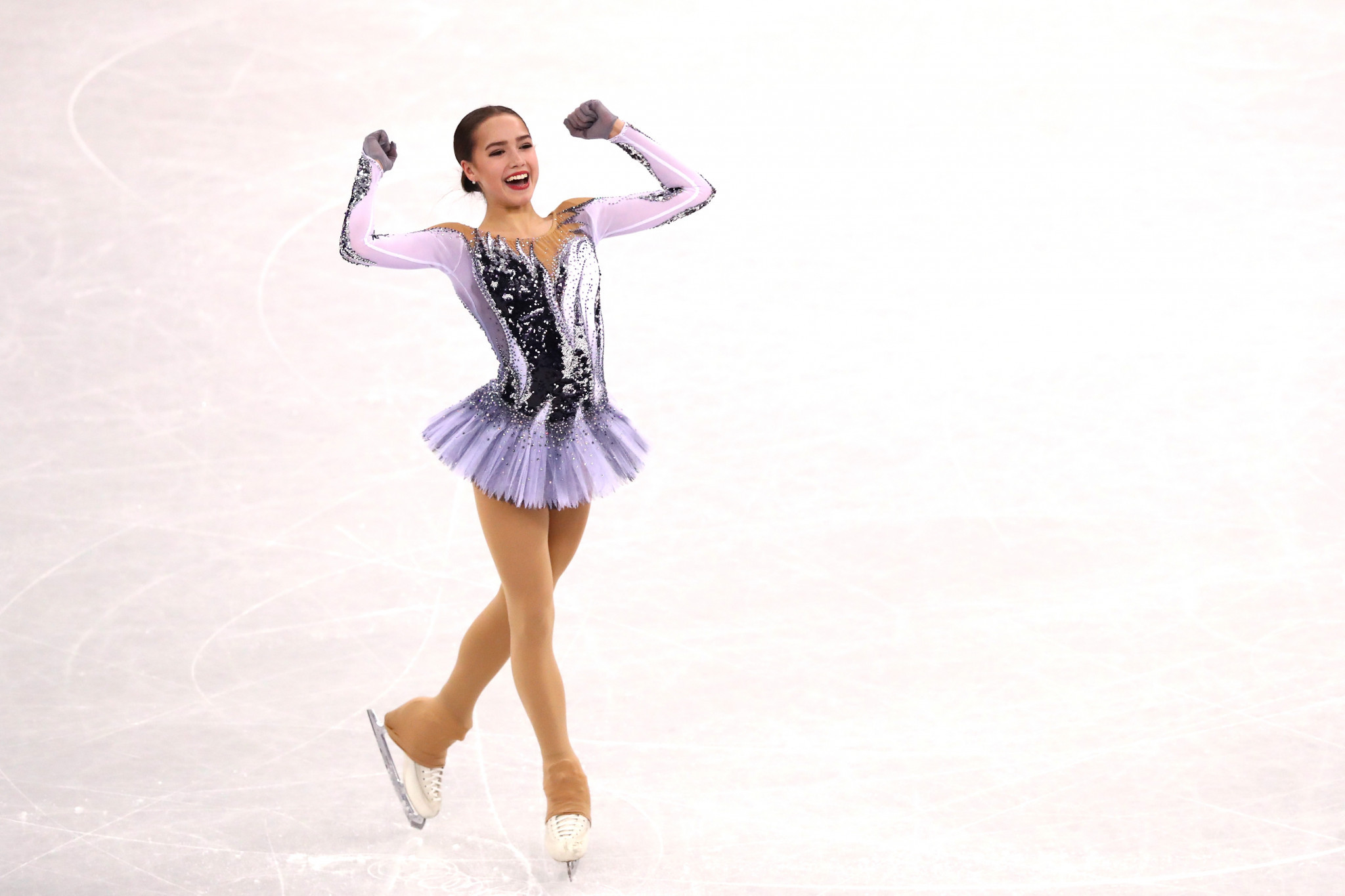 Olympic champion Alina Zagitova is among the athletes at the training camp in Novogorsk ©Getty Images