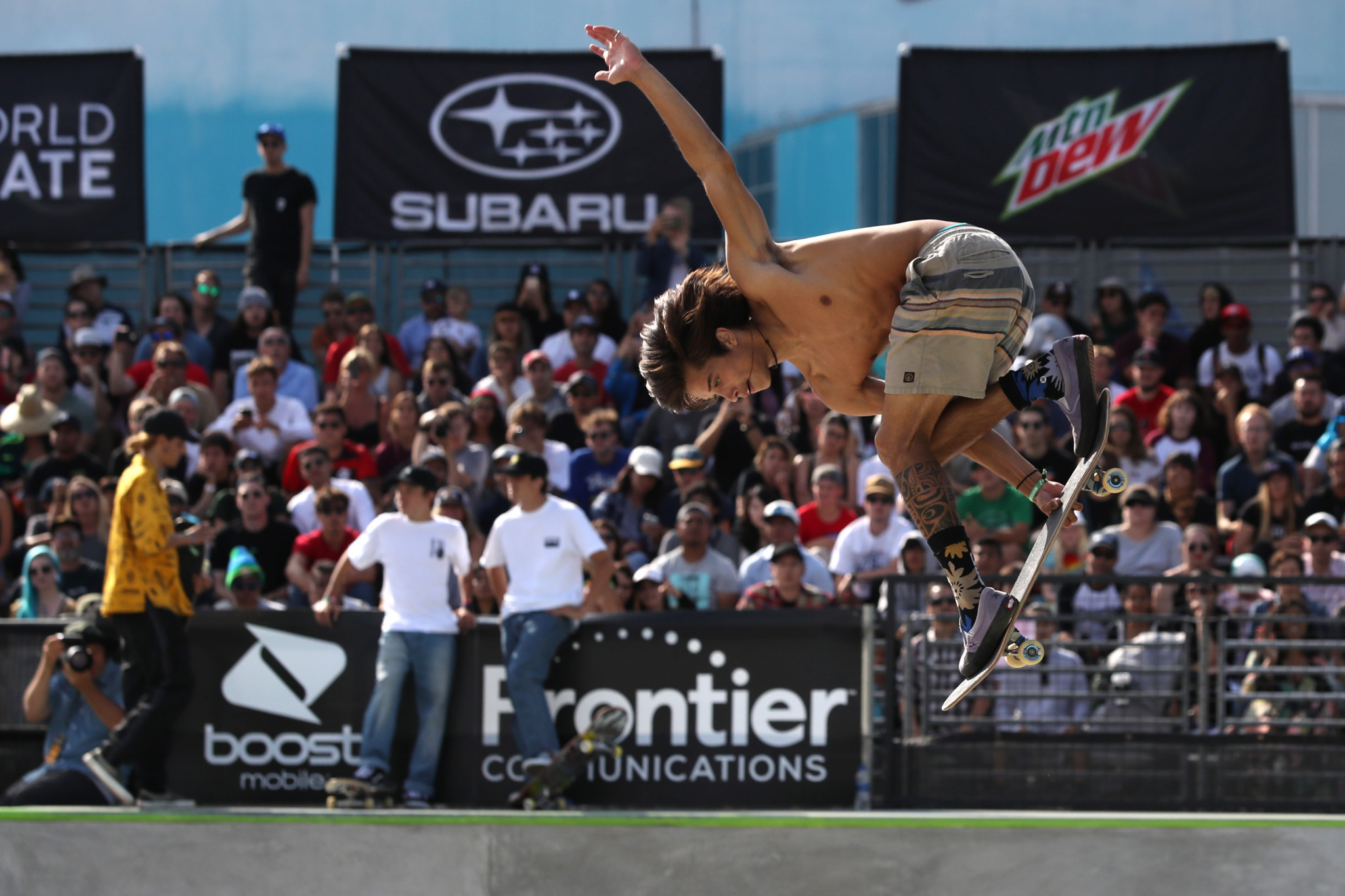 The Long Beach event is an Olympic qualifier for skateboarding's debut at Tokyo 2020 ©Getty Images