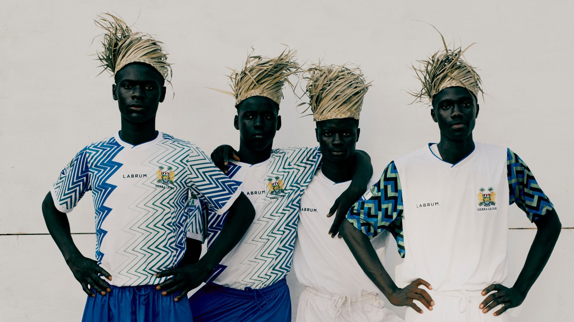 London-based fashion label Labrum has designed the official kit for the Sierra Leone team competing at next year's Olympics in Tokyo ©Labrum London