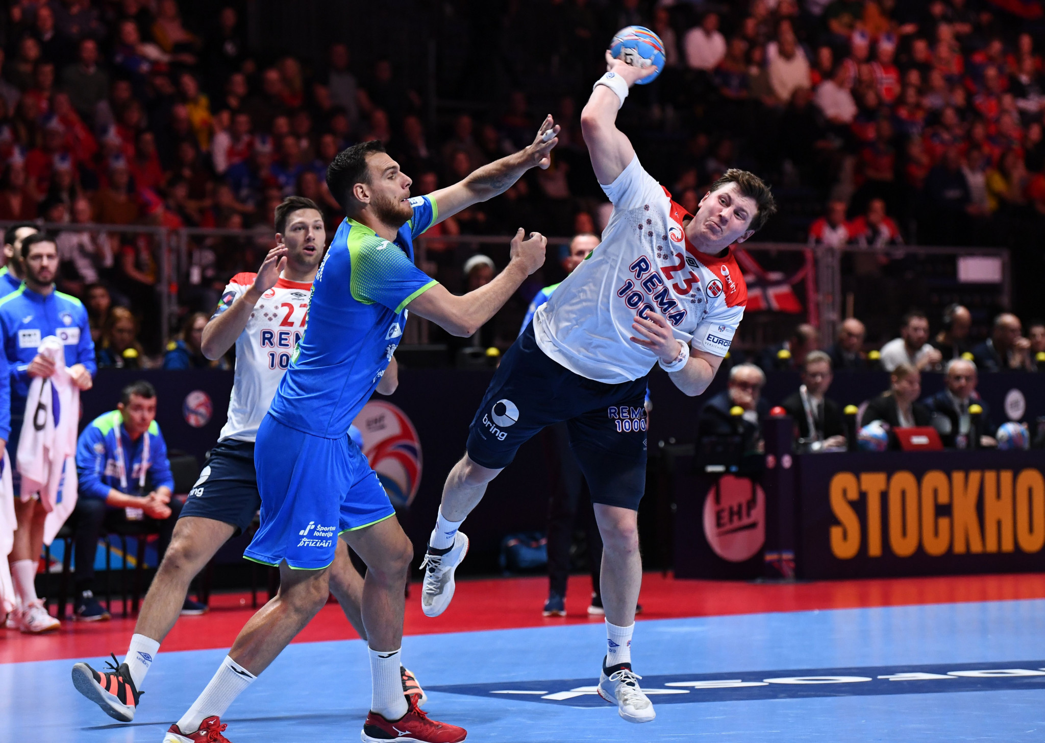 The European Handball Federation completed the draw for the 2022 European Men's Handball Championship qualifiers ©Getty Images