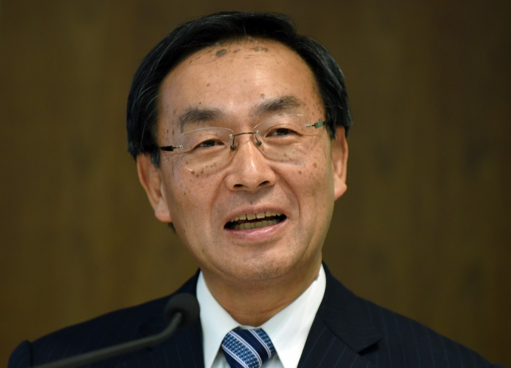 Panasonic head Kazuhiro Tsuga is expected to replace Akio Toyoda ©Getty Images
