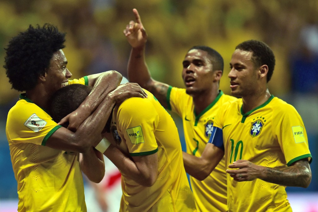 Five-times World Cup winners Brazil have been placed as top seeds in Group B for next year's tournament
