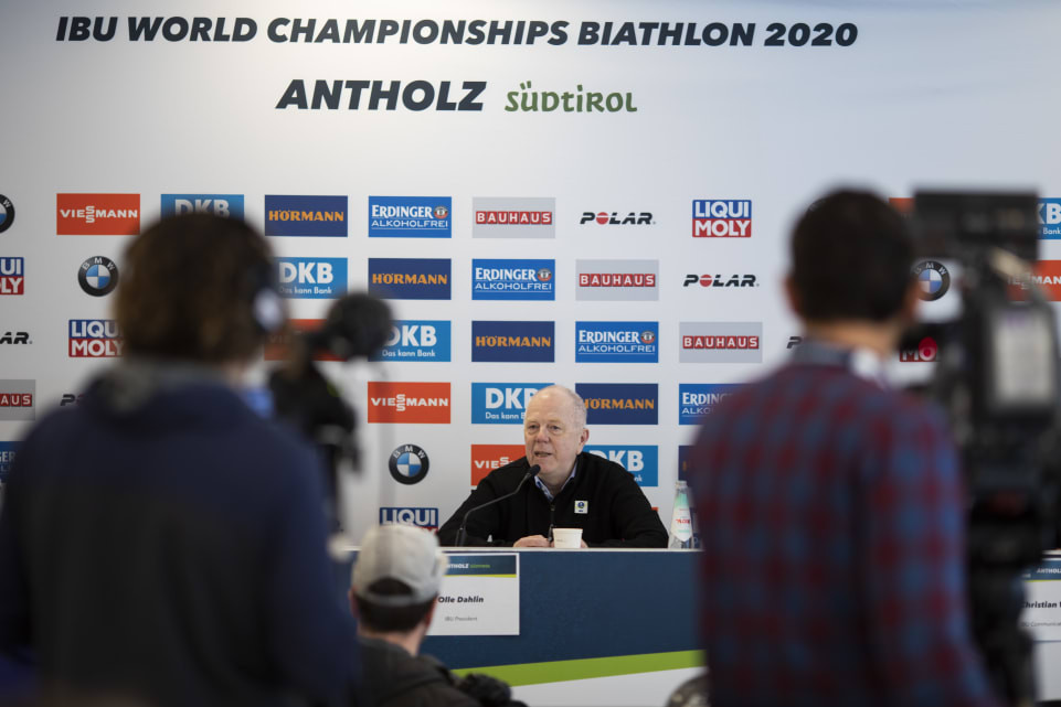 IBU President Olle Dahlin has been very pleased with the way his organisation's planned series of virtual workshops with worldwide national federations has got underway ©IBU