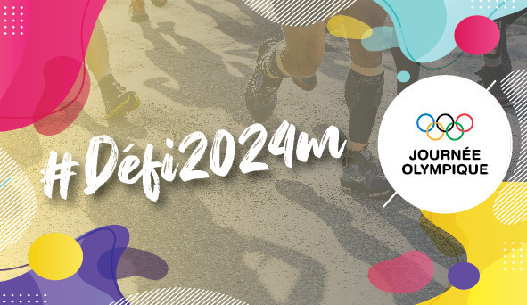 CNOSF encourages France to #Defi2024m for Olympic Day