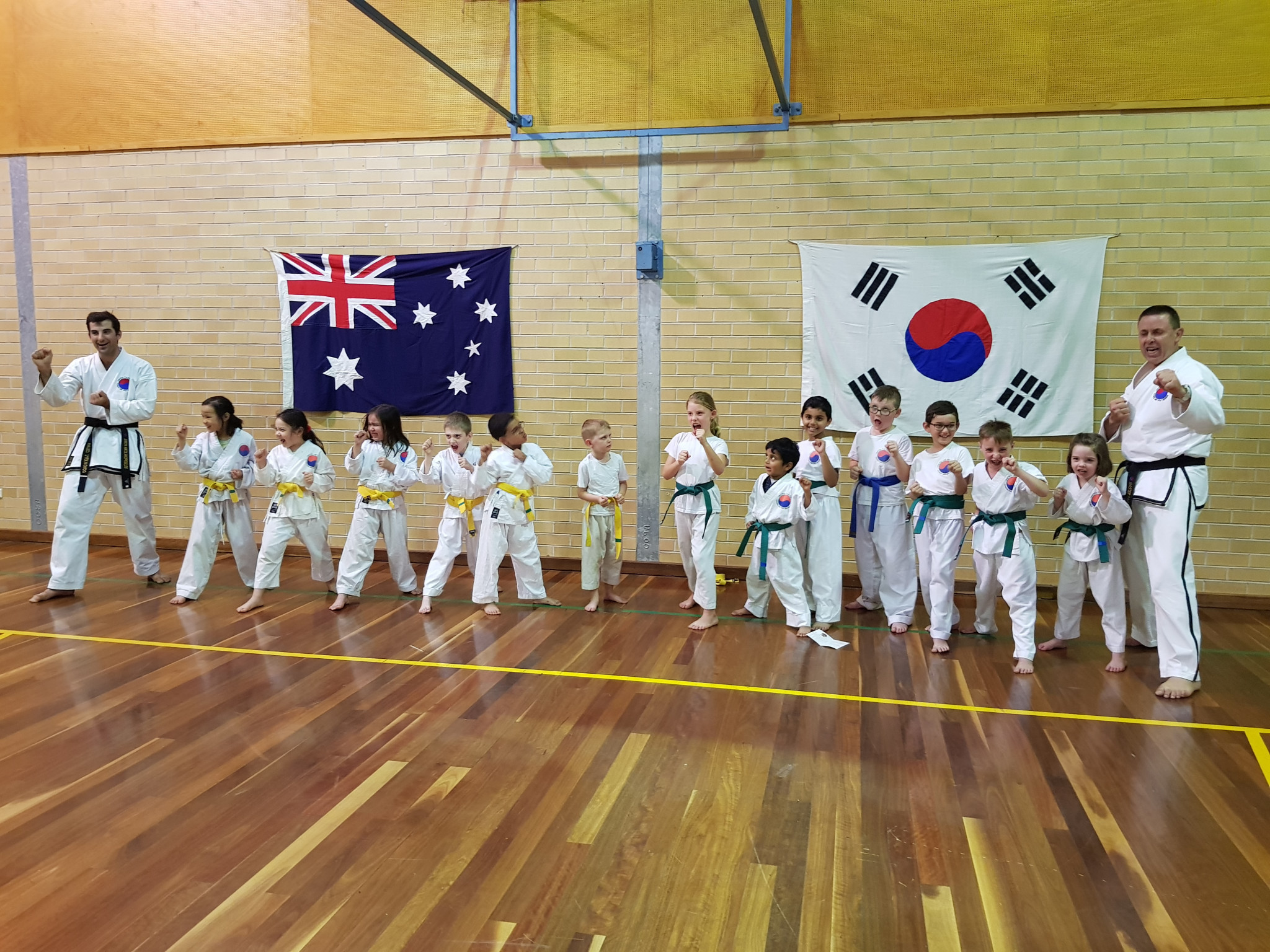 Child safe guidelines and reporting procedures have also been produced by the governing body ©Australian Taekwondo
