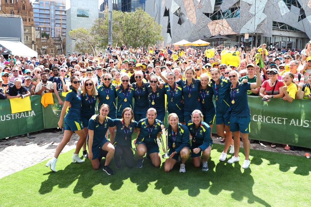 Australia's women's cricket team has been named as the country's most popular in a recent study ©Getty Images