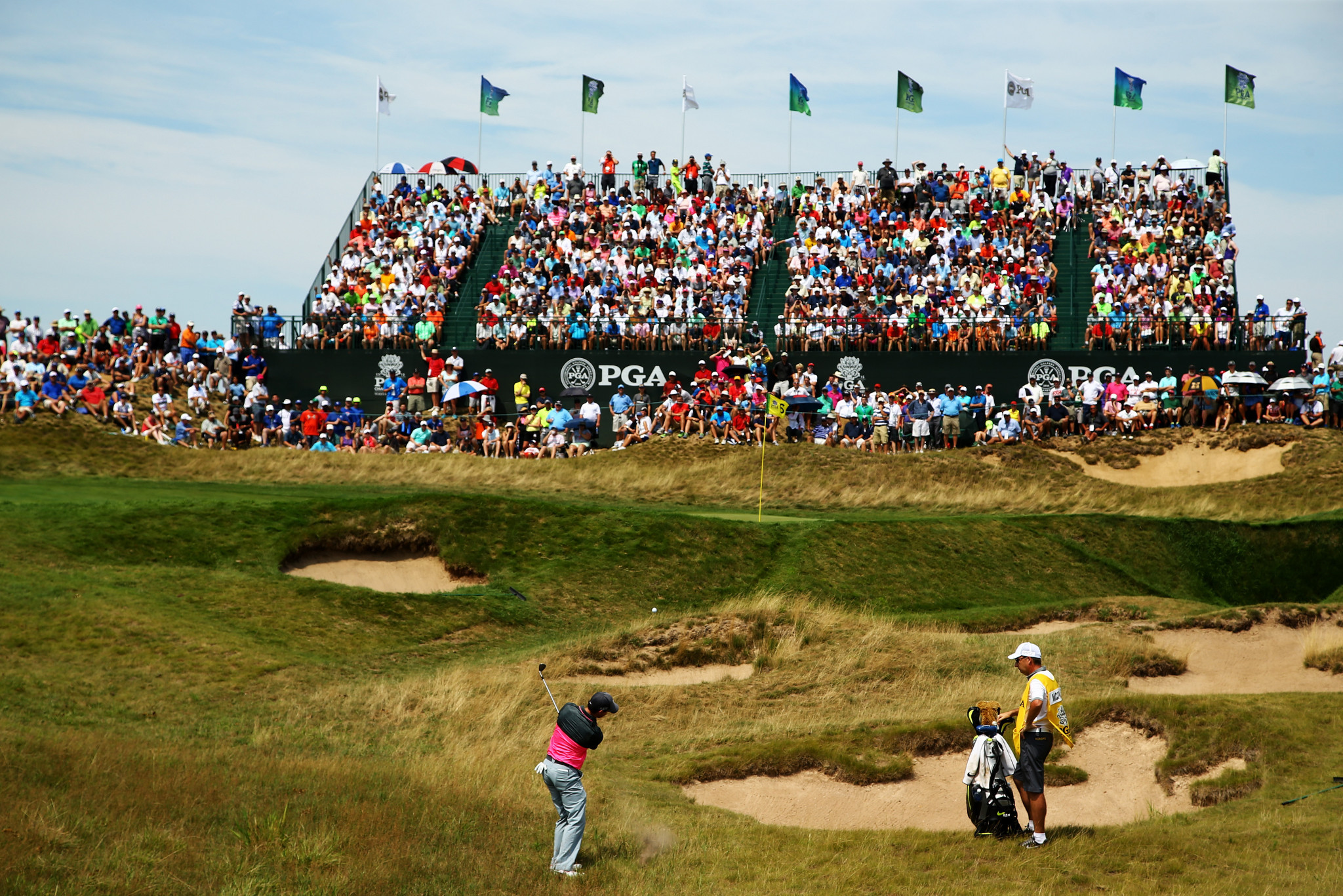 This year's Ryder Cup was due to take place at Whistling Straits in Wisconsin ©Getty Images