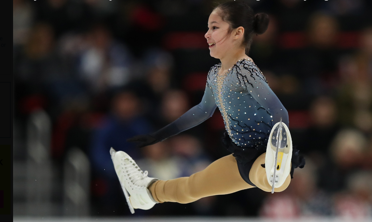 Alysa Liu, 14-year-old double US figure skating champion, has changed her coaching set-up ©Getty Images