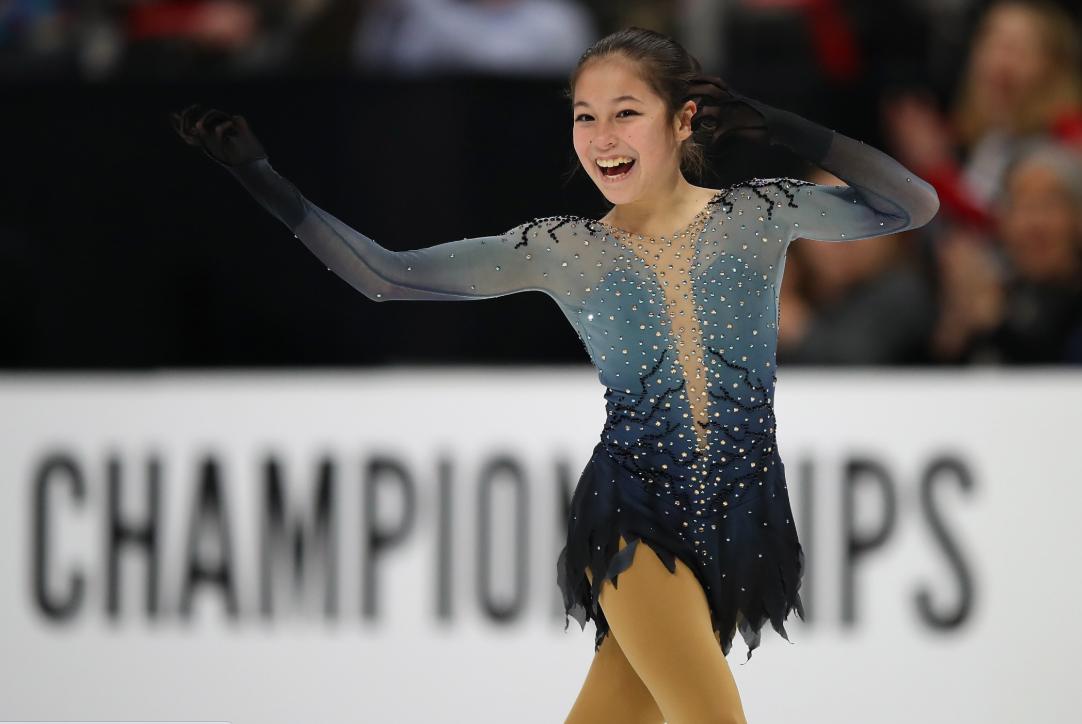 Alysa Liu is the rising star of women's figure skating having already won two US titles as well as becoming the first female to land a triple Axel and quadruple jump in one programme ©Getty Images