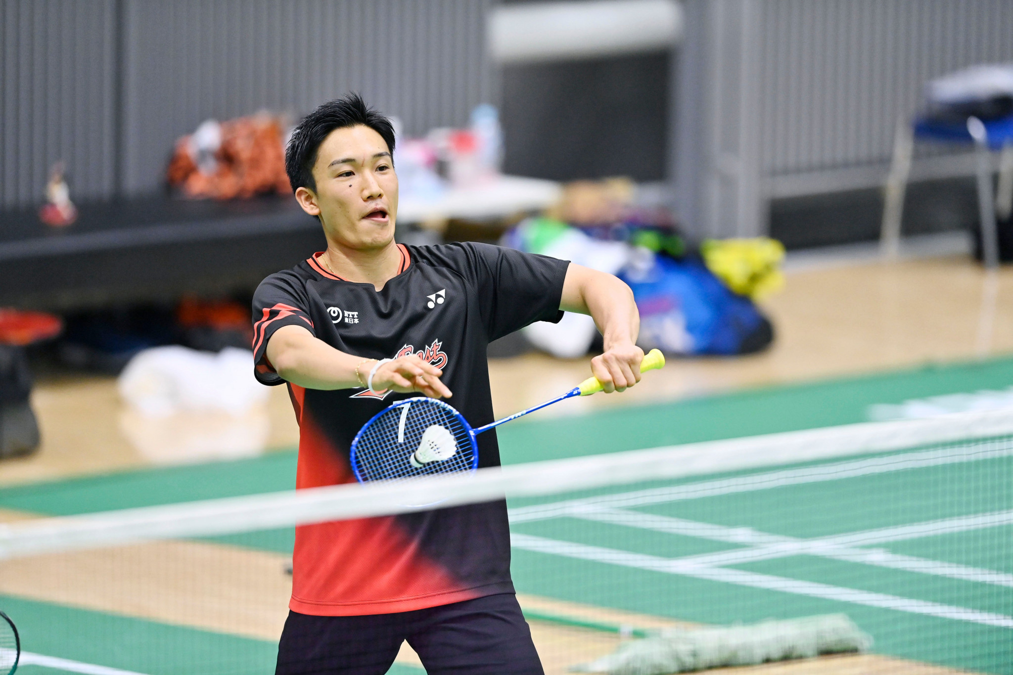 Japanese badminton star Kento Momota revealed he is aiming for Olympic gold at the postponed Tokyo 2020 Games ©Getty Images