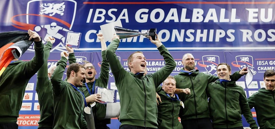 European men's goalball champions Germany return to training