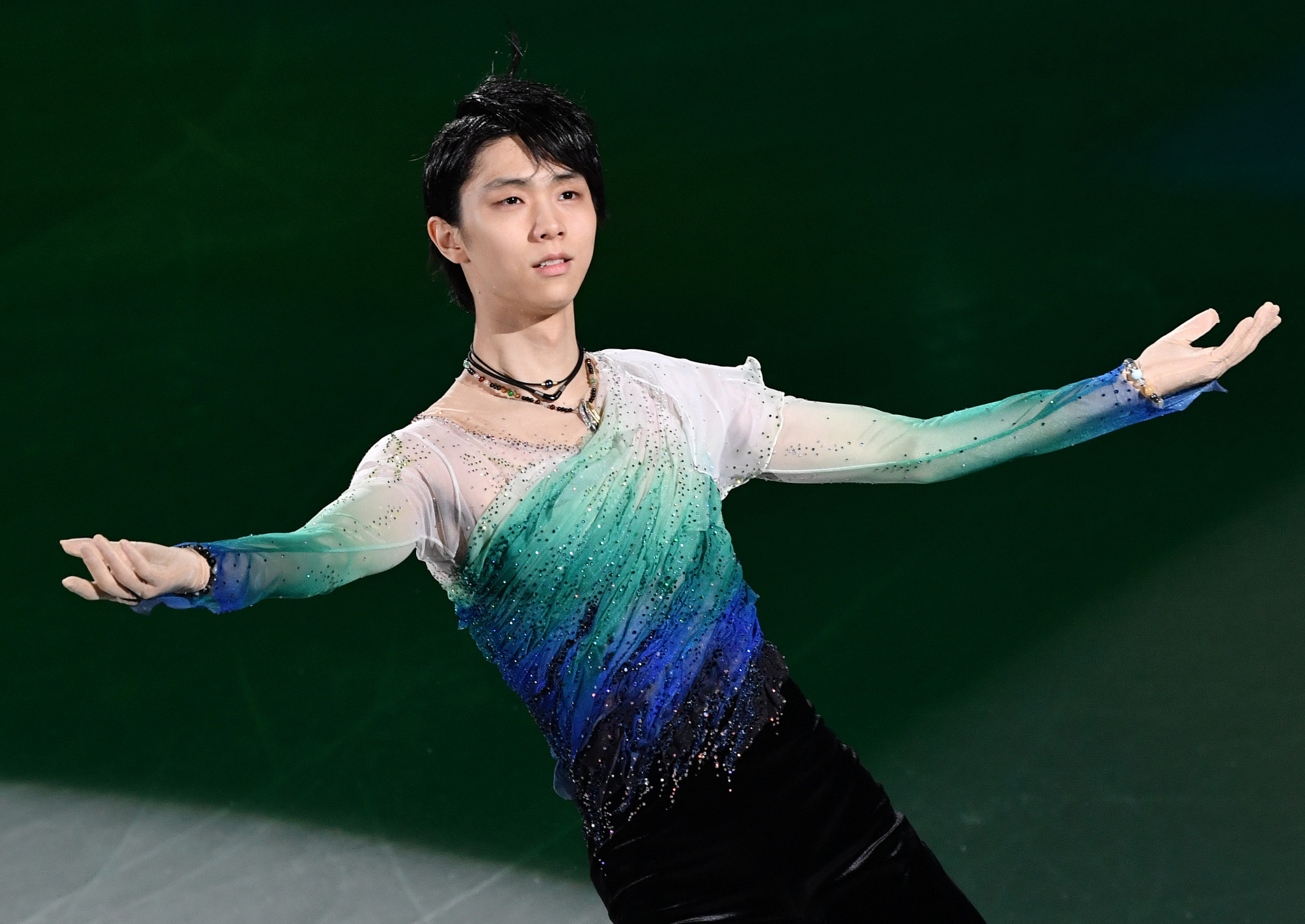 Japanese figure skating star Yuzuru Hanyu received two nominations for the ...