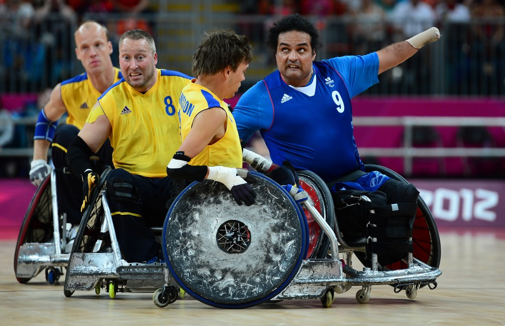 Sweden's wheelchair rugby team have already booked their place at Rio 2016