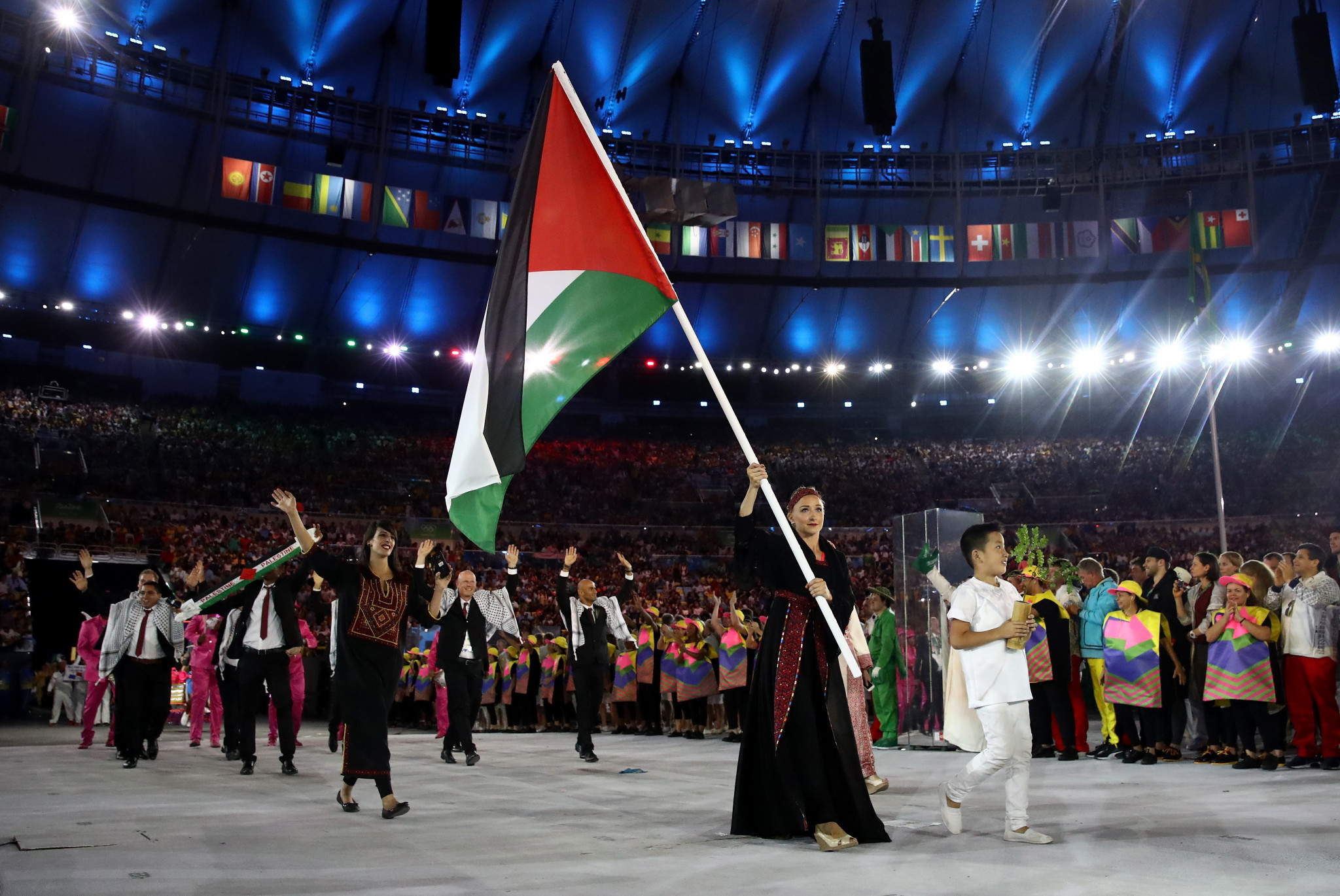 Palestine has competed at every Summer Olympics since Atlanta 1996 ©Getty Images