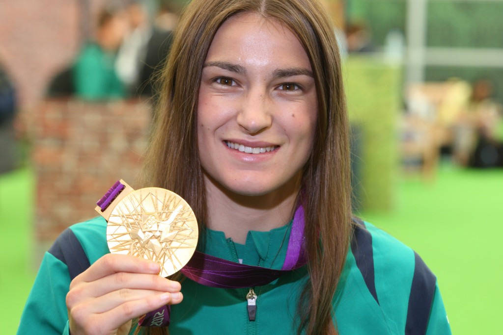 Boxer Katie Taylor claimed Ireland's only gold medal at London 2012