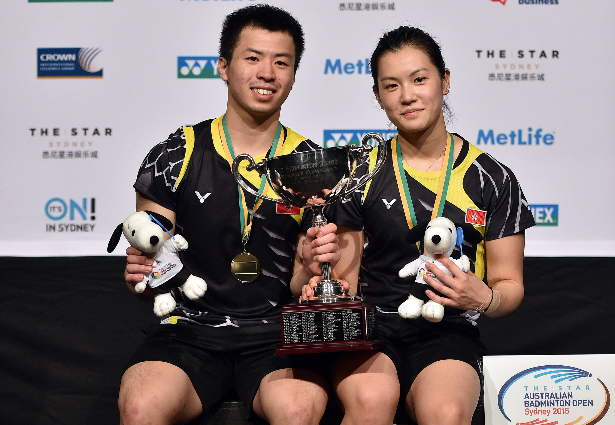 Cathy Chau Hoi Wah enjoyed success in mixed doubles with Lee Chun Hei ©Getty Images