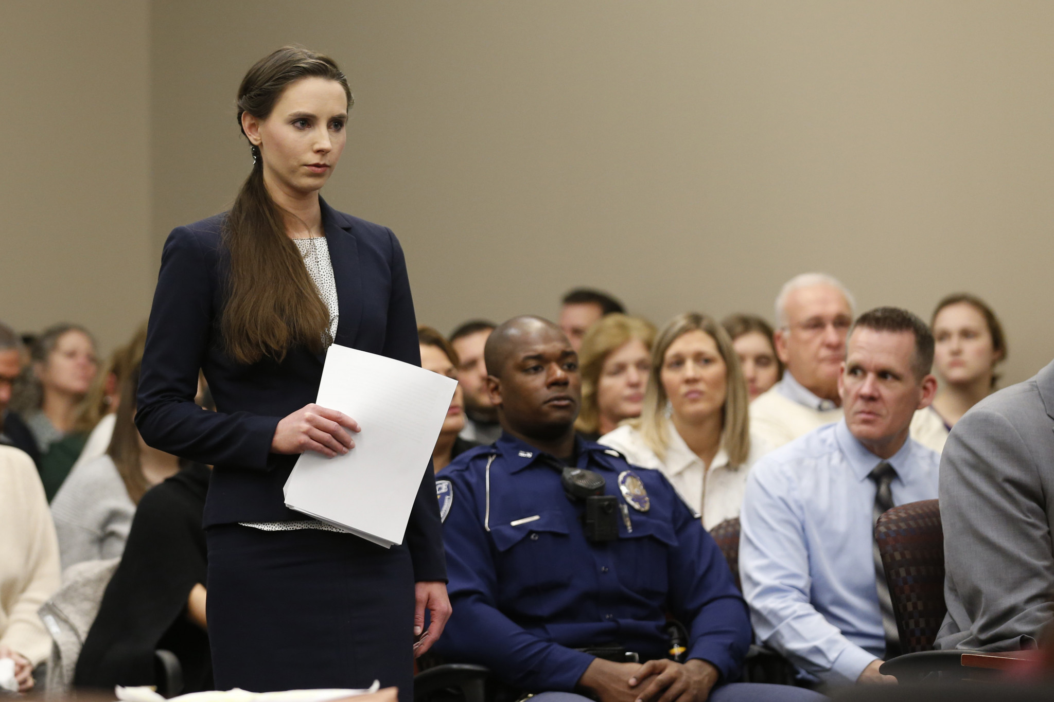 Rachael Denhollander was the first to go public about the abuse she suffered from Larry Nassar ©Getty Images