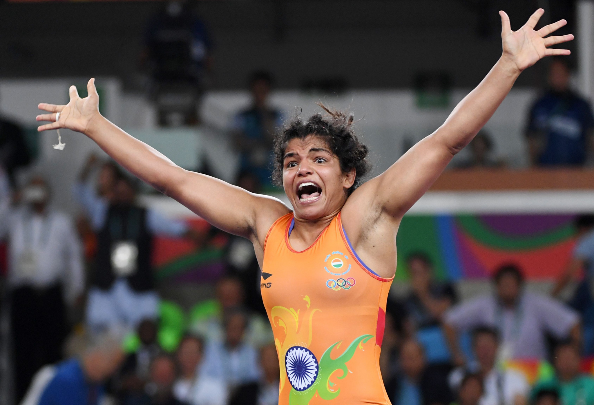 Wrestler Sakshi Malik was one of only two Indian medal winners at Rio 2016 ©Getty Images