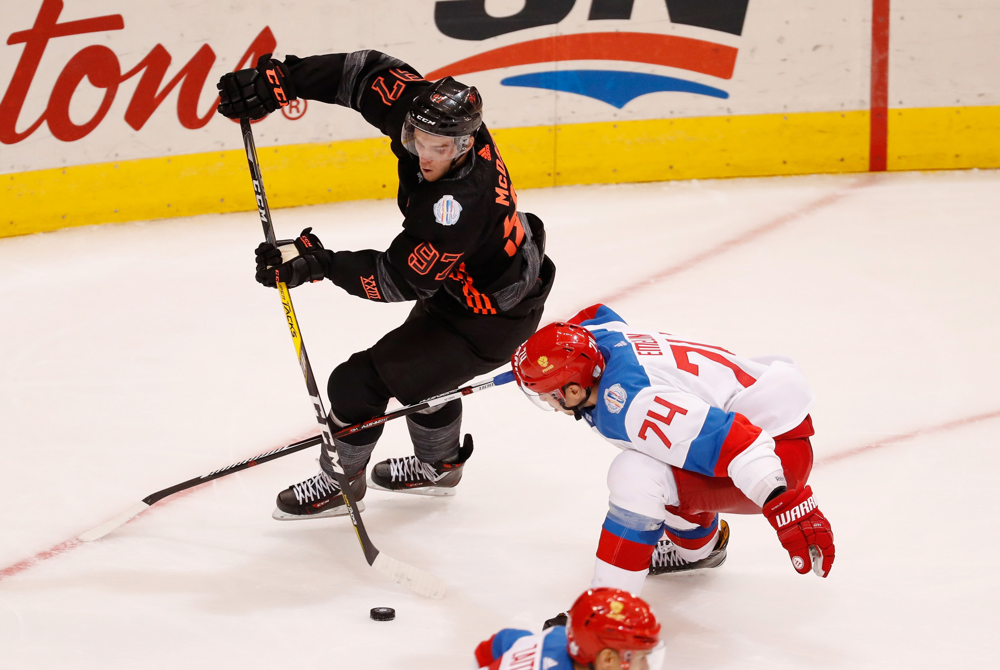 Connor McDavid earned a world title with Canada in 2016 ©Getty Images