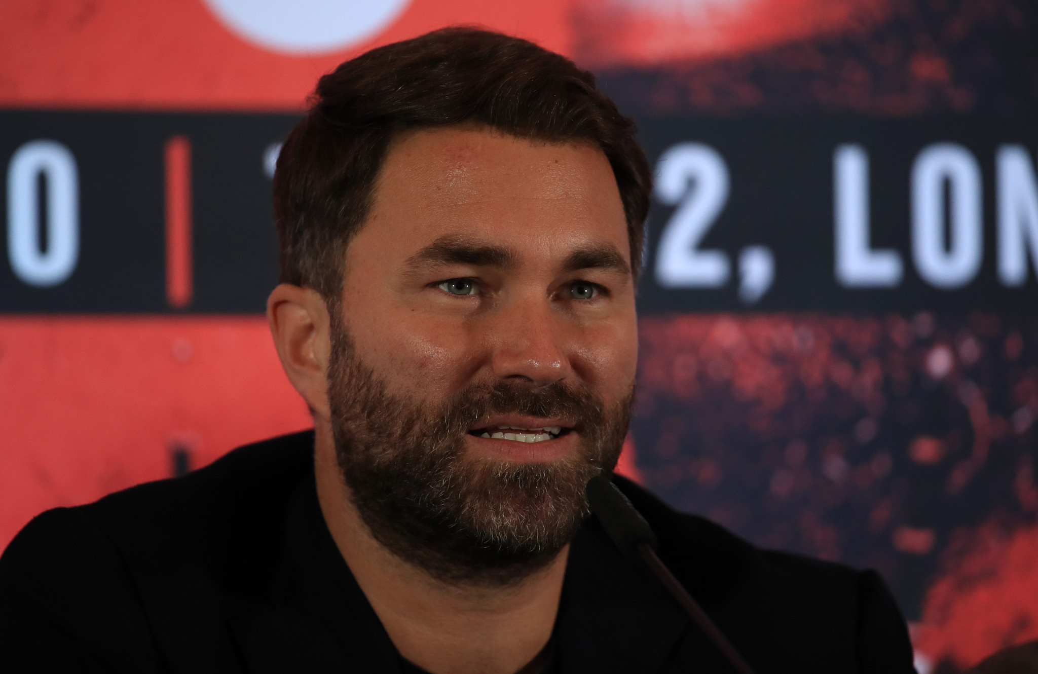 Promoter Eddie Hearn will be showcasing a card of boxing in the family garden in August ©Getty Images
