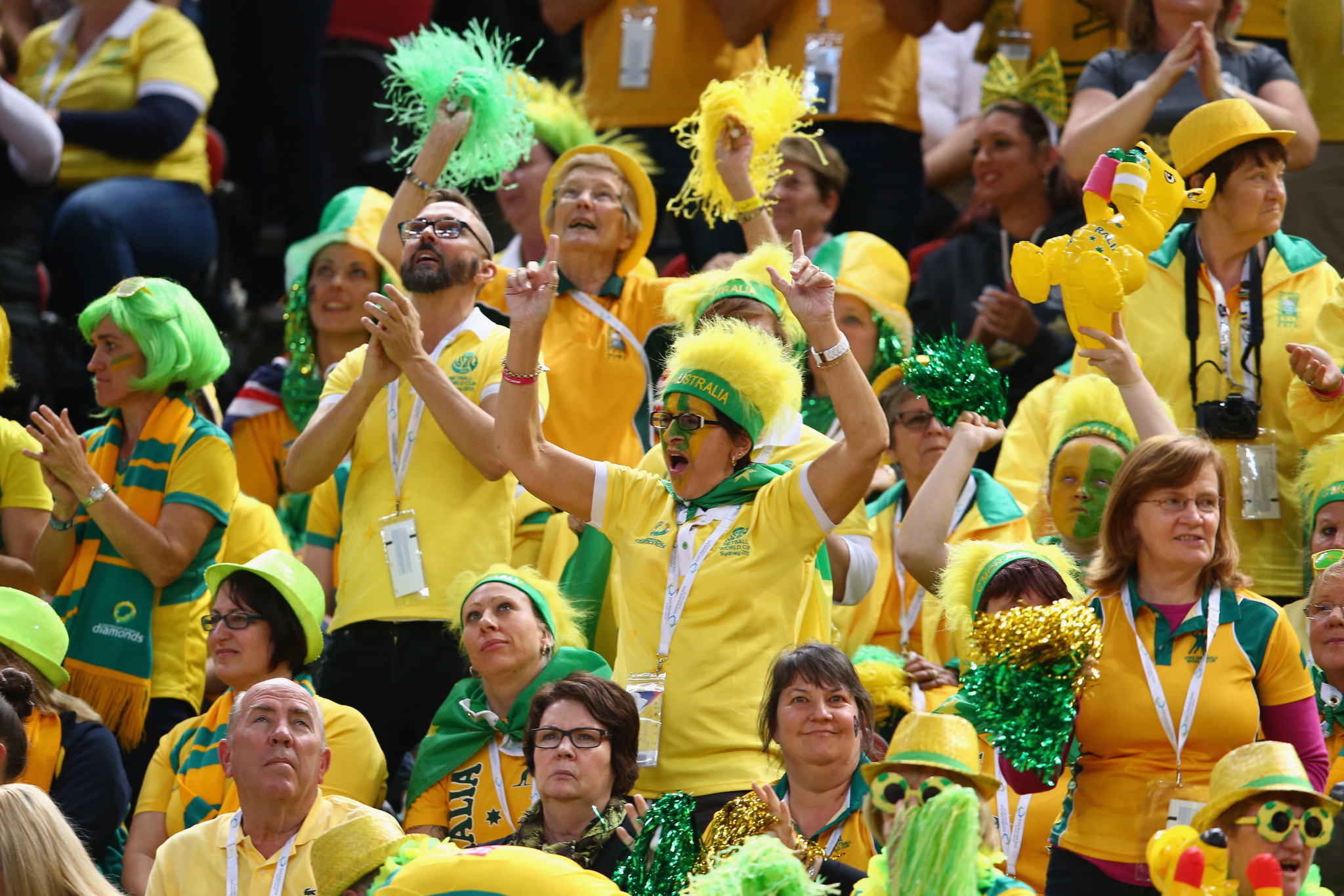 Australian fans may have another home Netball World Cup to look forward to in 2027 if their bid is successful ©Getty Images