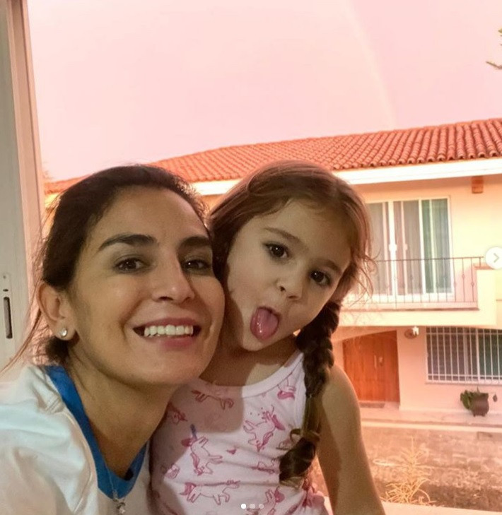 Paola Espinosa says her daughter Ivana is her main motivation for attempting to reach Tokyo 2020 ©Instagram