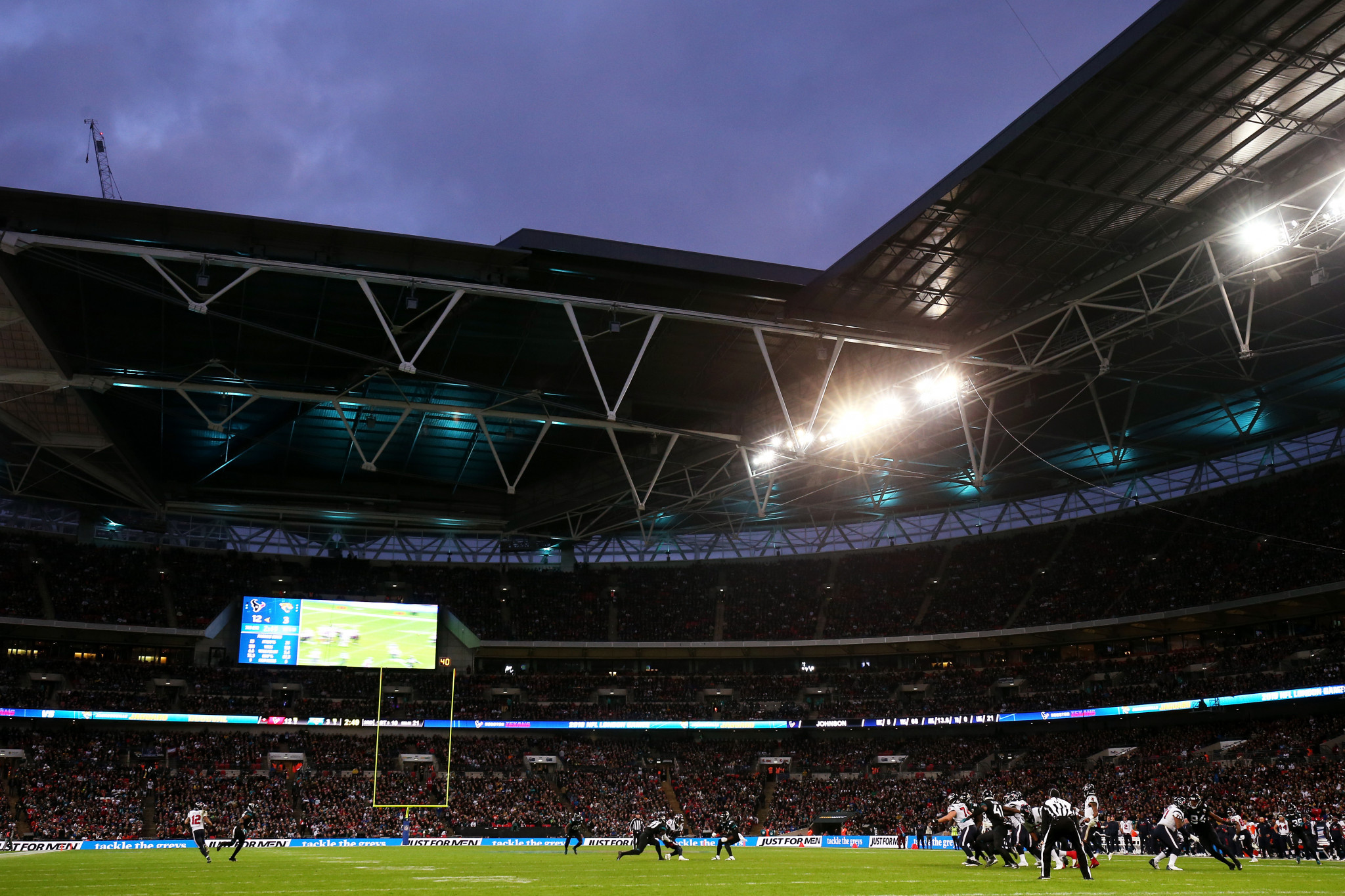 The FA has lost revenue from events such as NFL matches at Wembley ©Getty Images