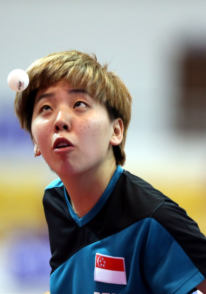 Singapore's Zhou Yihan won the women's title