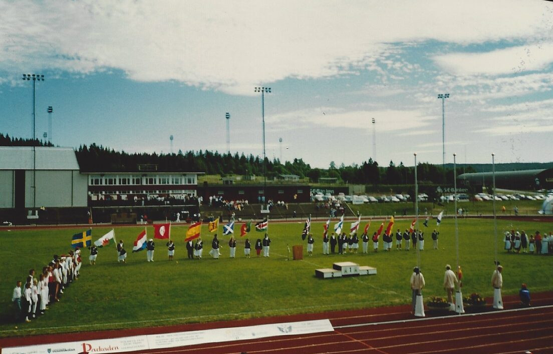 The event featured athletics and swimming events and took place in Sweden in 1989 ©Virtus