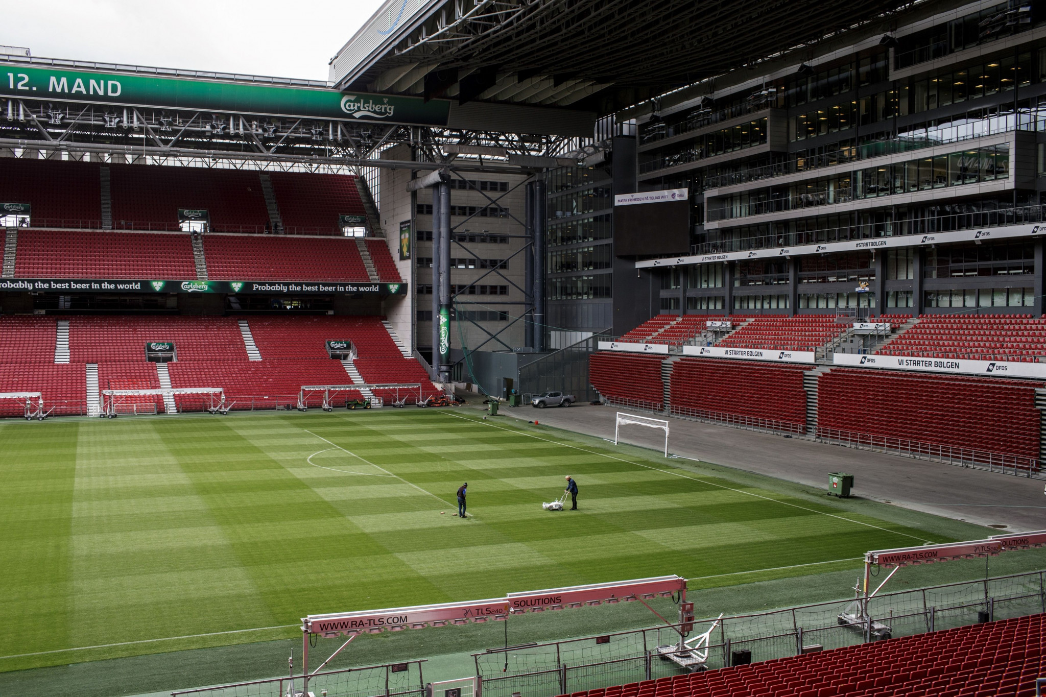 Parken Stadium is due to host a Euro 2020 last 16 match on June 28 next year ©Getty Images