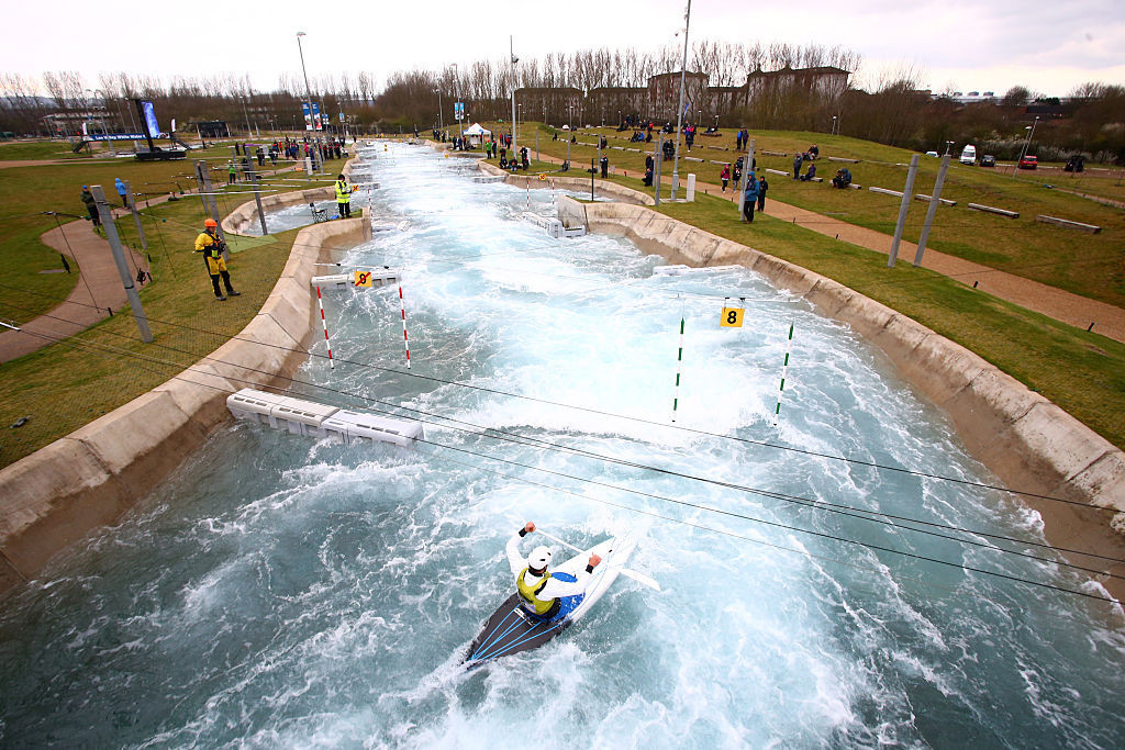 Lee Valley White Water Centre had been due to host the event in May ©Getty Images