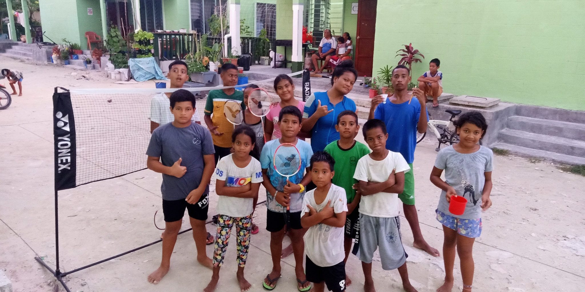 Tuvalu Badminton has been running Shuttle Time for the youth ©Tuvalu Badminton
