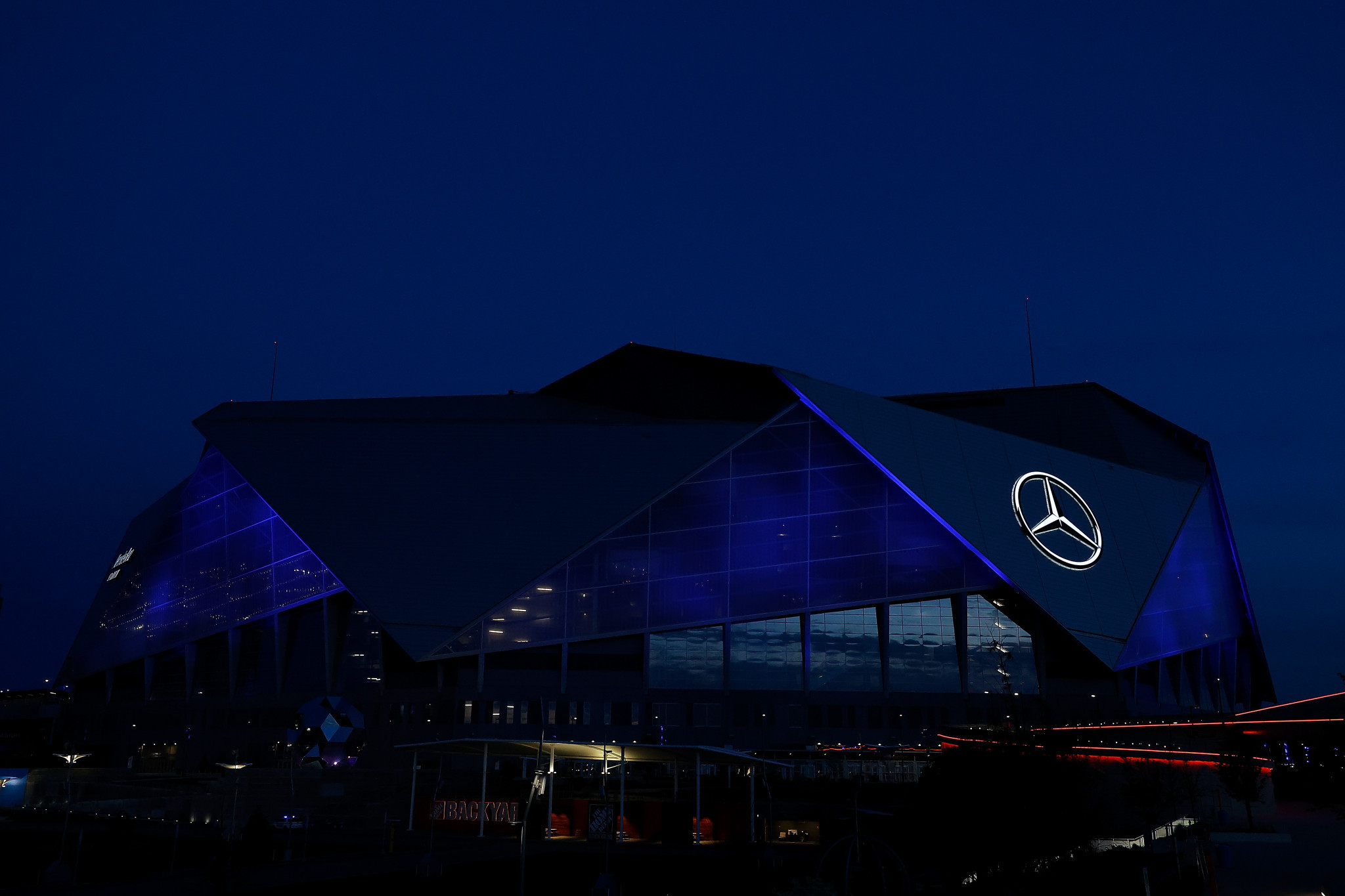 The Mercedes-Benz Stadium in Atlanta is the largest in the MLS ©Getty Images