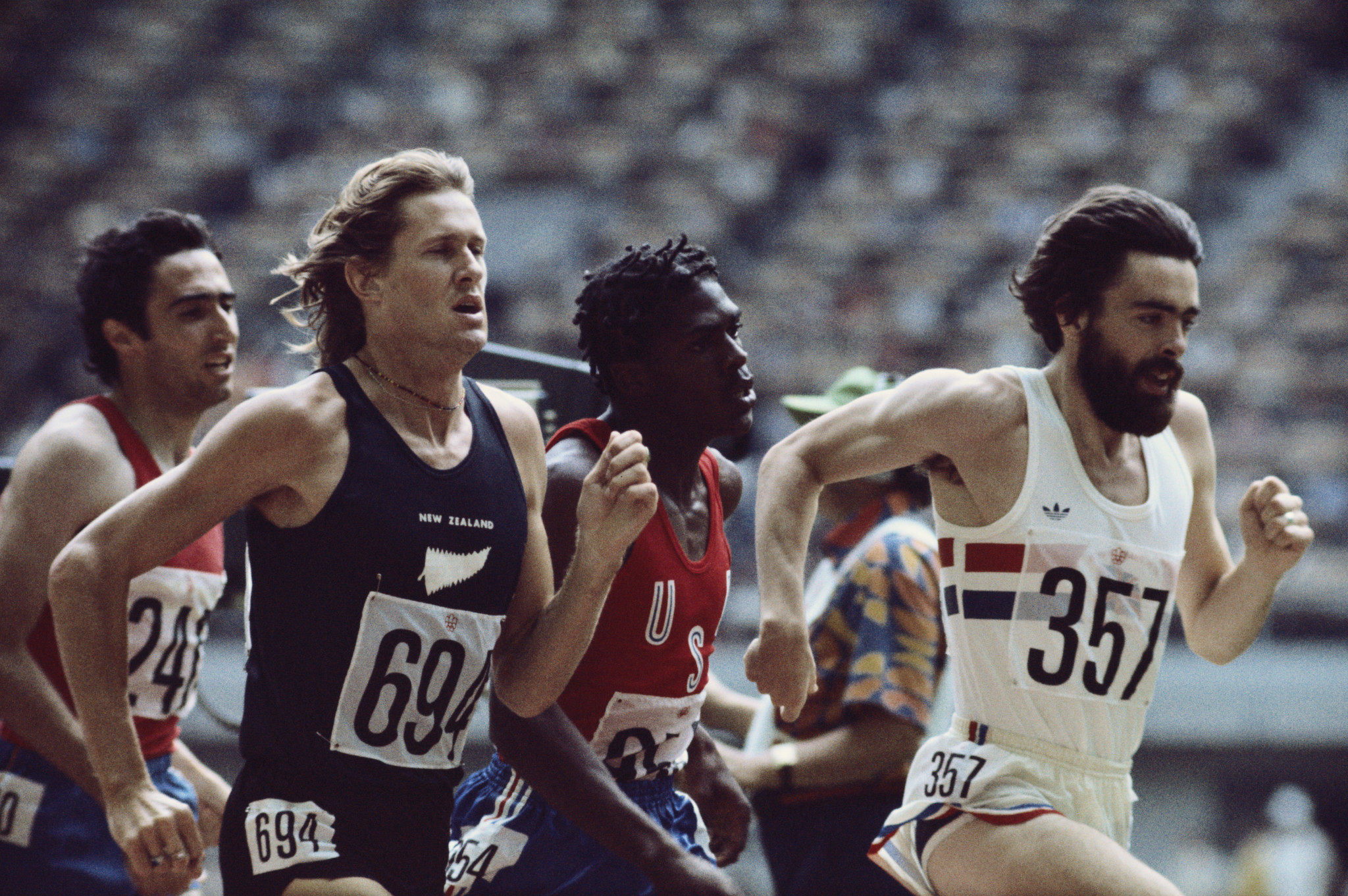 Sir John Walker won the men's 1500m title at the Montreal 1976 Olympic Games ©Getty Images