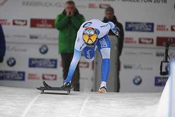 AJ Edelman, who competed for Israel in the men's skeleton at Pyeongchang 2018, is now Bobsled/Skeleton Israel's head of development ©Israel Skeleton
