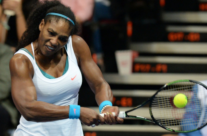 Serena Williams won three Grand Slam titles this year