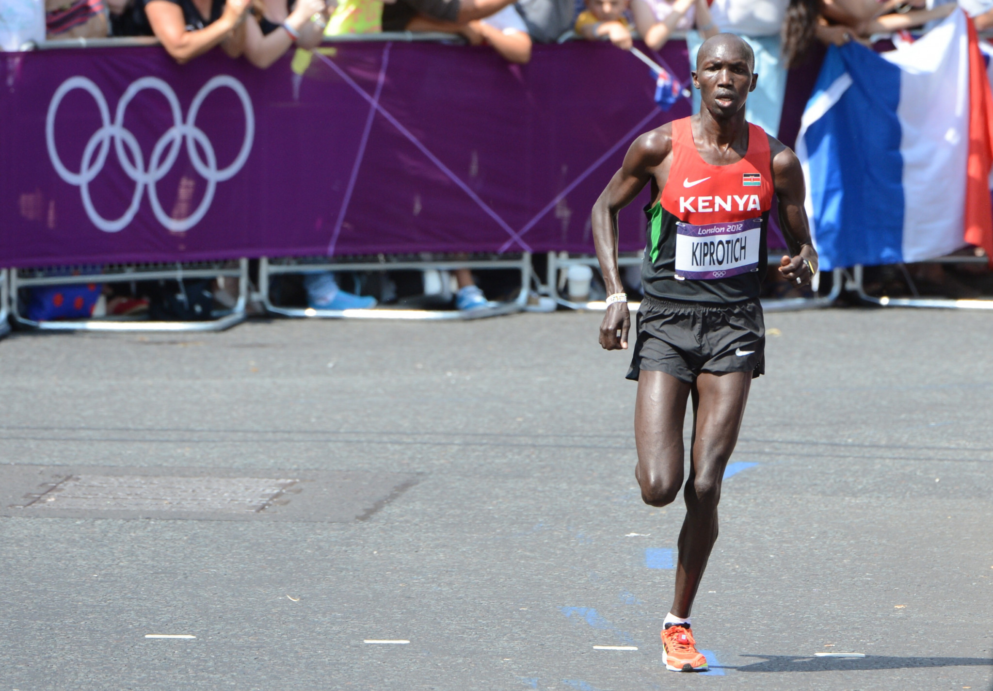 Wilson Kipsang earned a bronze medal at the London 2012 Olympic Games ©Getty Images