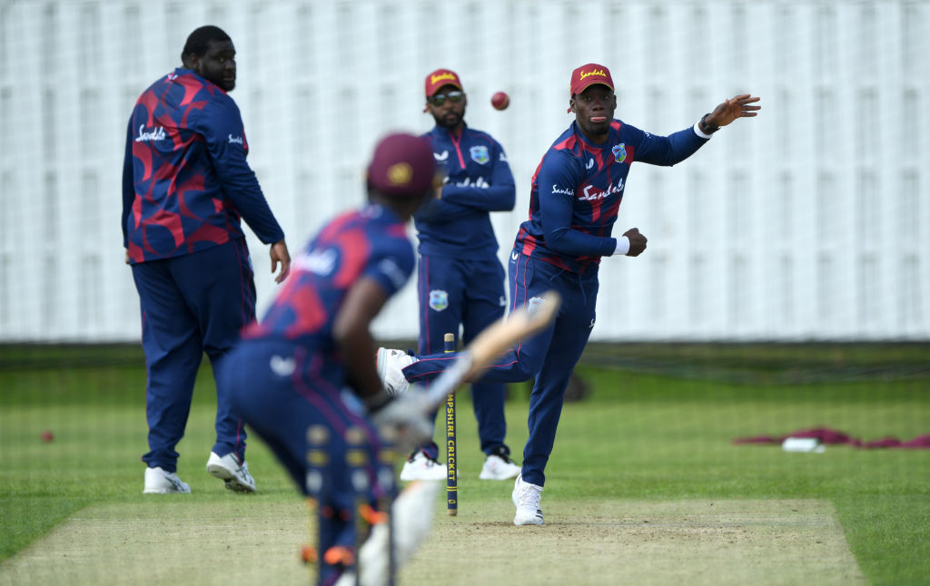Players from England and the West Indies had to isolate before the Test match in Southampton ©Getty Images