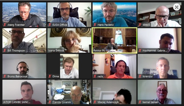 The decision to postpone the EUSA General Assembly was made during a virtual meeting of the organisation's Executive Committee ©EUSA