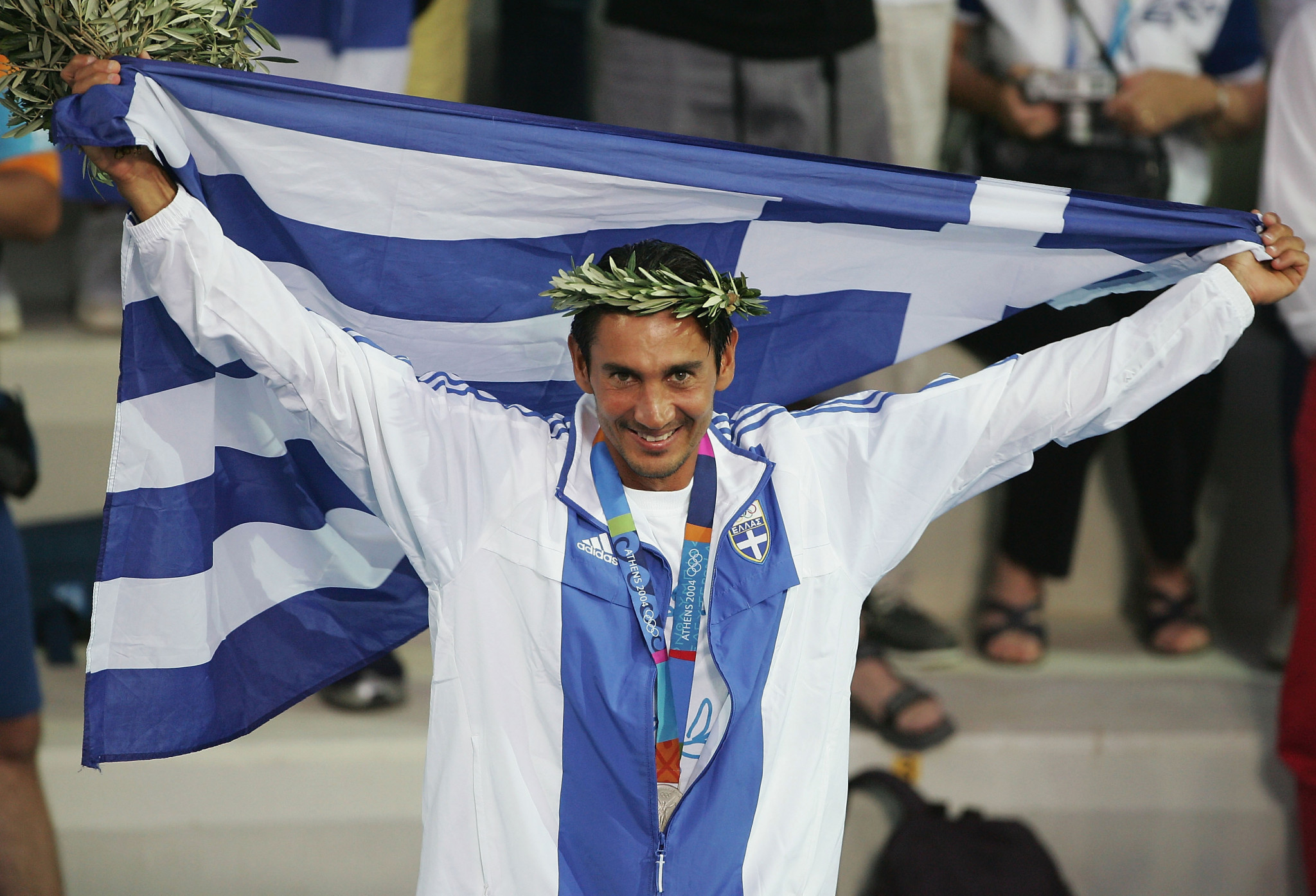 Olympic champion Nikos Kaklamanakis is being sued by the HSF ©Getty Images