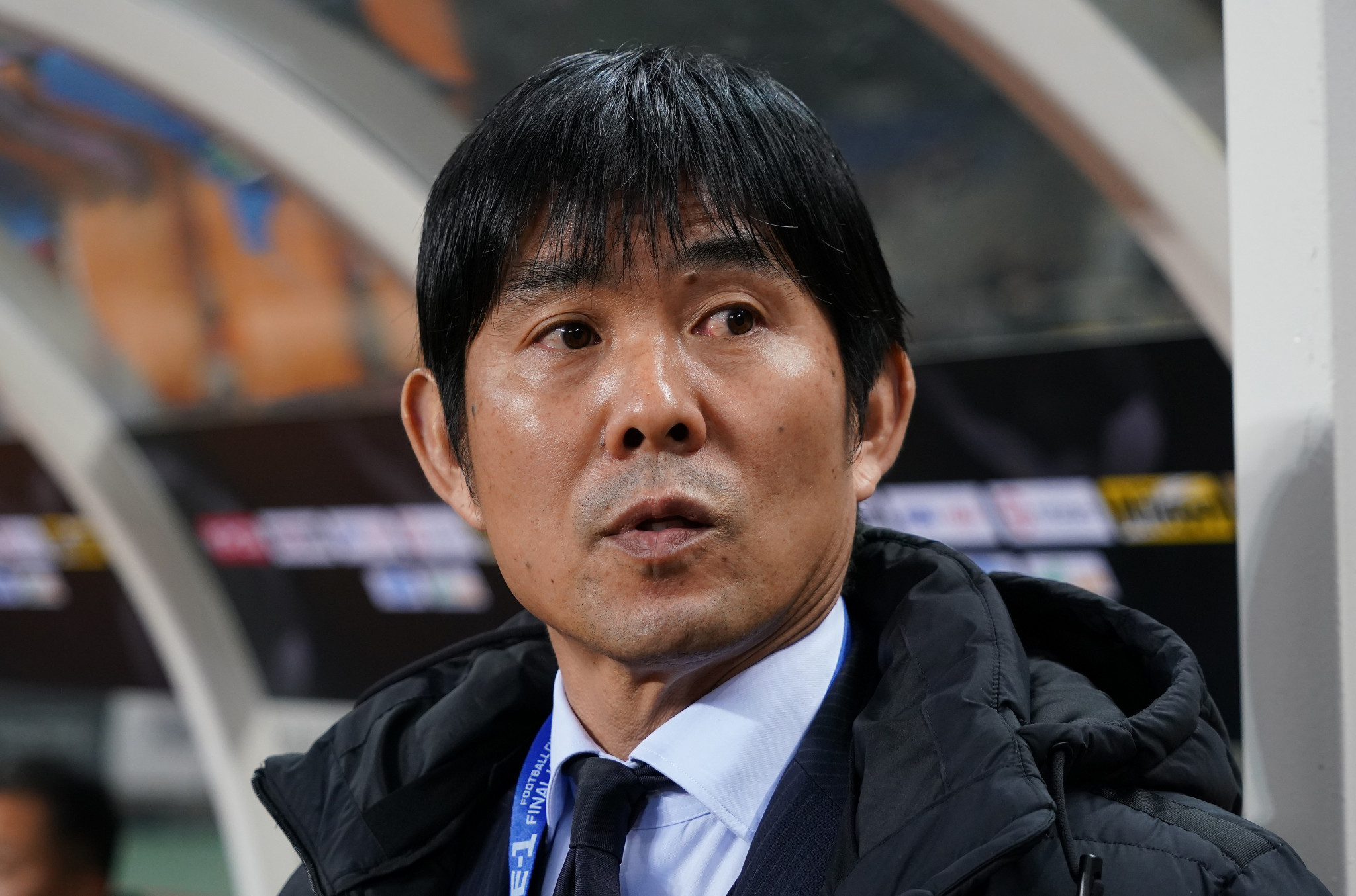 Japan’s football team head coach Hajime Moriyasu is set to continue to manage the Olympic side ©Getty Images