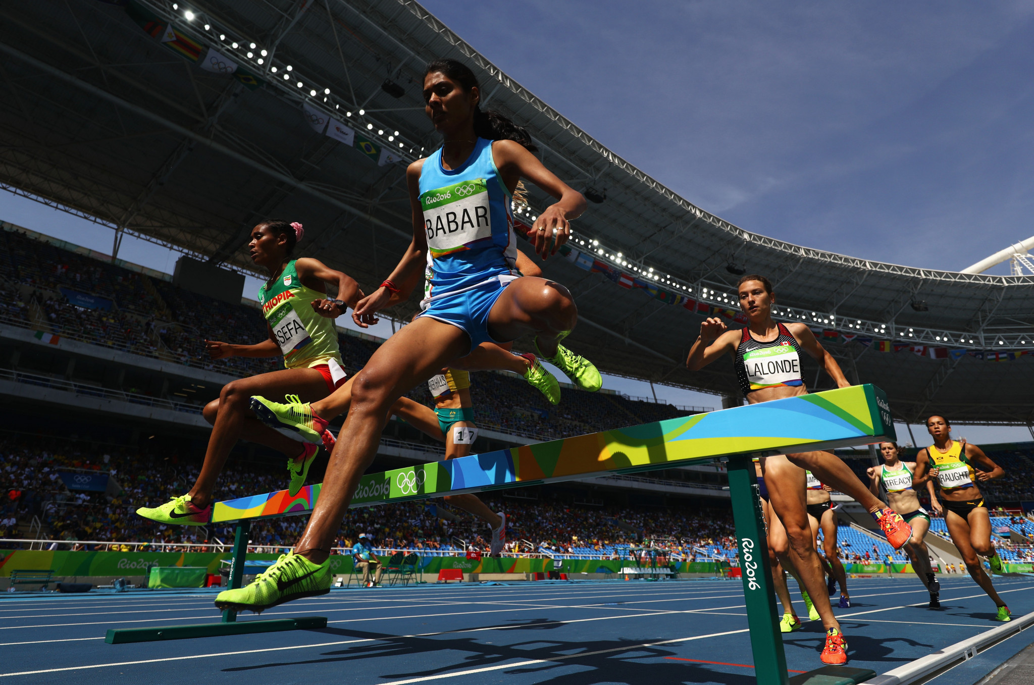Lalita Babar produced India's best performance at Rio 2016 when she finished 10th in the women's 3,000m steeplechase -  extending the country's record without an Olympics athletics medal to 116 years ©Getty Images