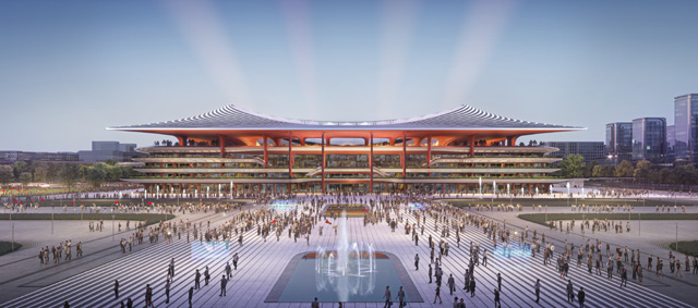 A new 60,000 stadium in Xiamen is among the facilities being constructed ©Chinese Football Association
