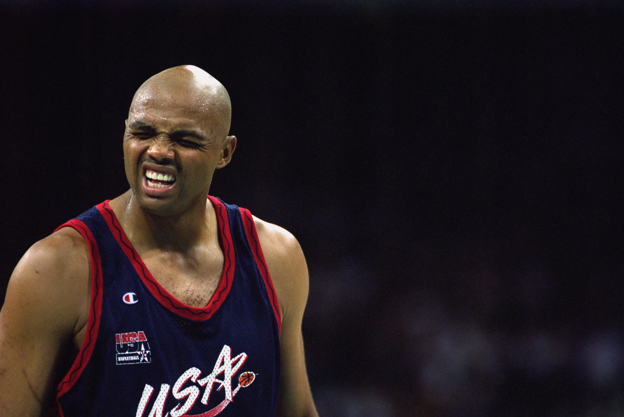 Charles Barkley earned Olympic gold at the Barcelona 1992 and Atlanta 1996 Olympic Games ©Getty Images