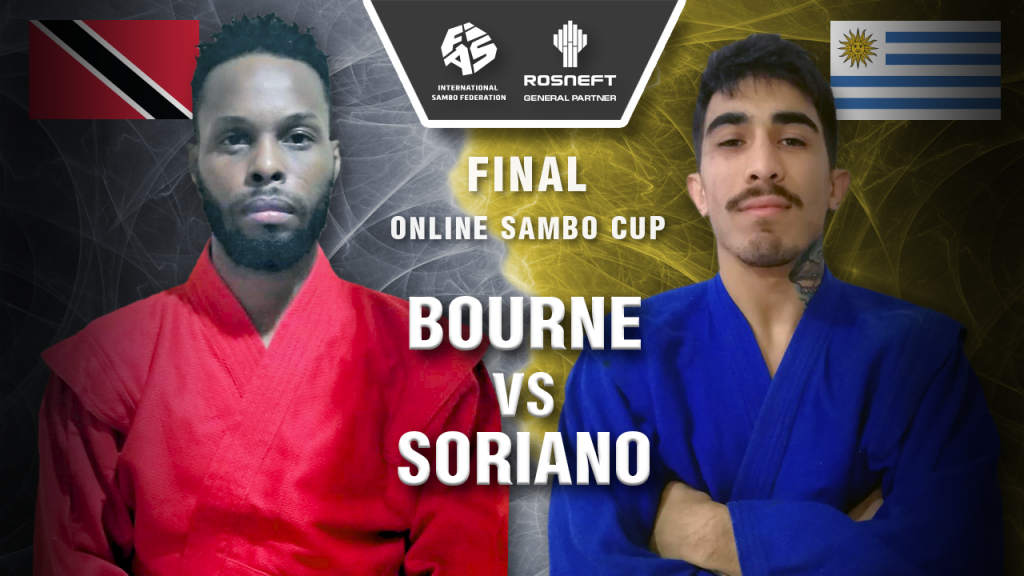 Keron Bourne won the Americas stage of the Online Sambo Cup ©FIAS