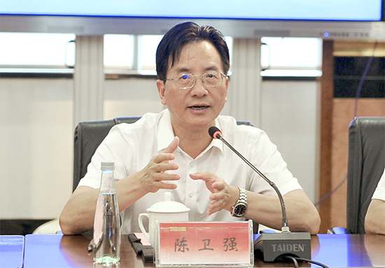 Chen Weiqiang said the Games should be used to promote the city's image ©Hangzhou 2022