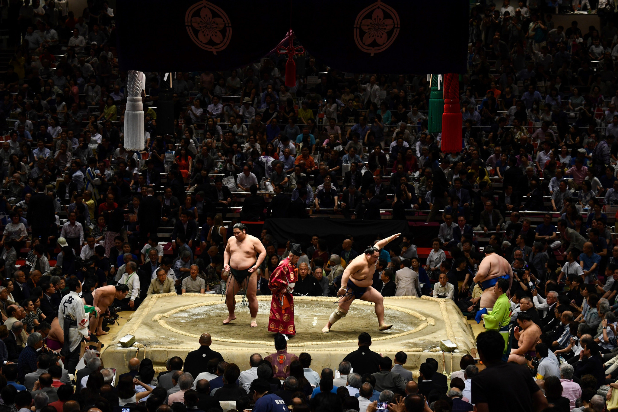 Spectators are set to be allowed into a sumo tournament in the Olympic and Paralympic host city of Tokyo this weekend ©Getty Images