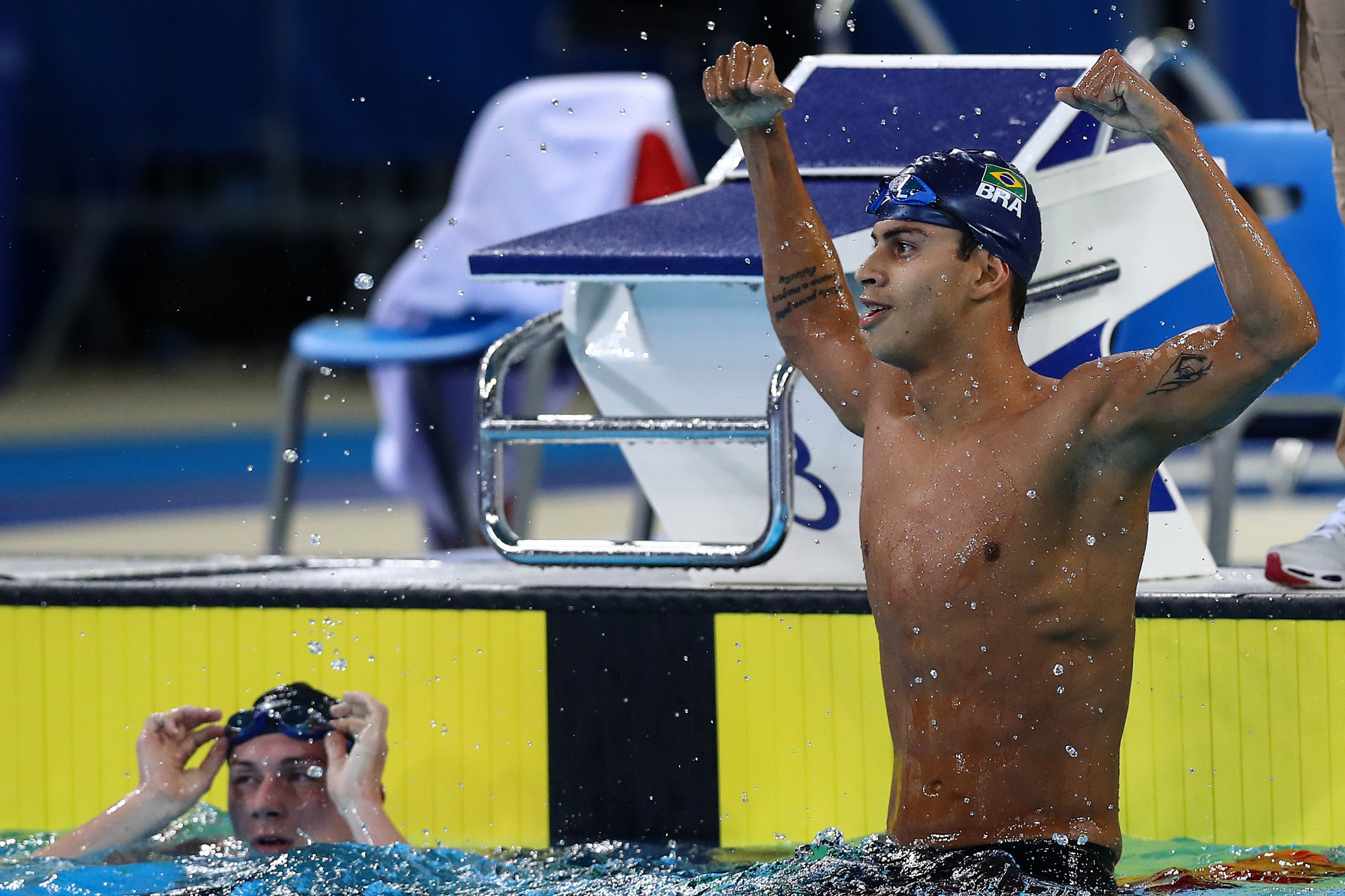 Brazilian swimmers are among those heading to Portugal to train ©Getty Images