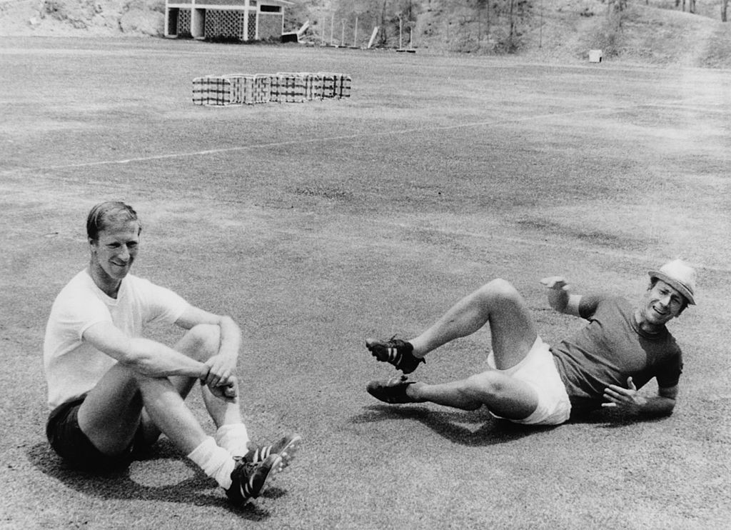 Brothers Jack, left, and Bobby Charlton were never the best of friends ©Getty Images