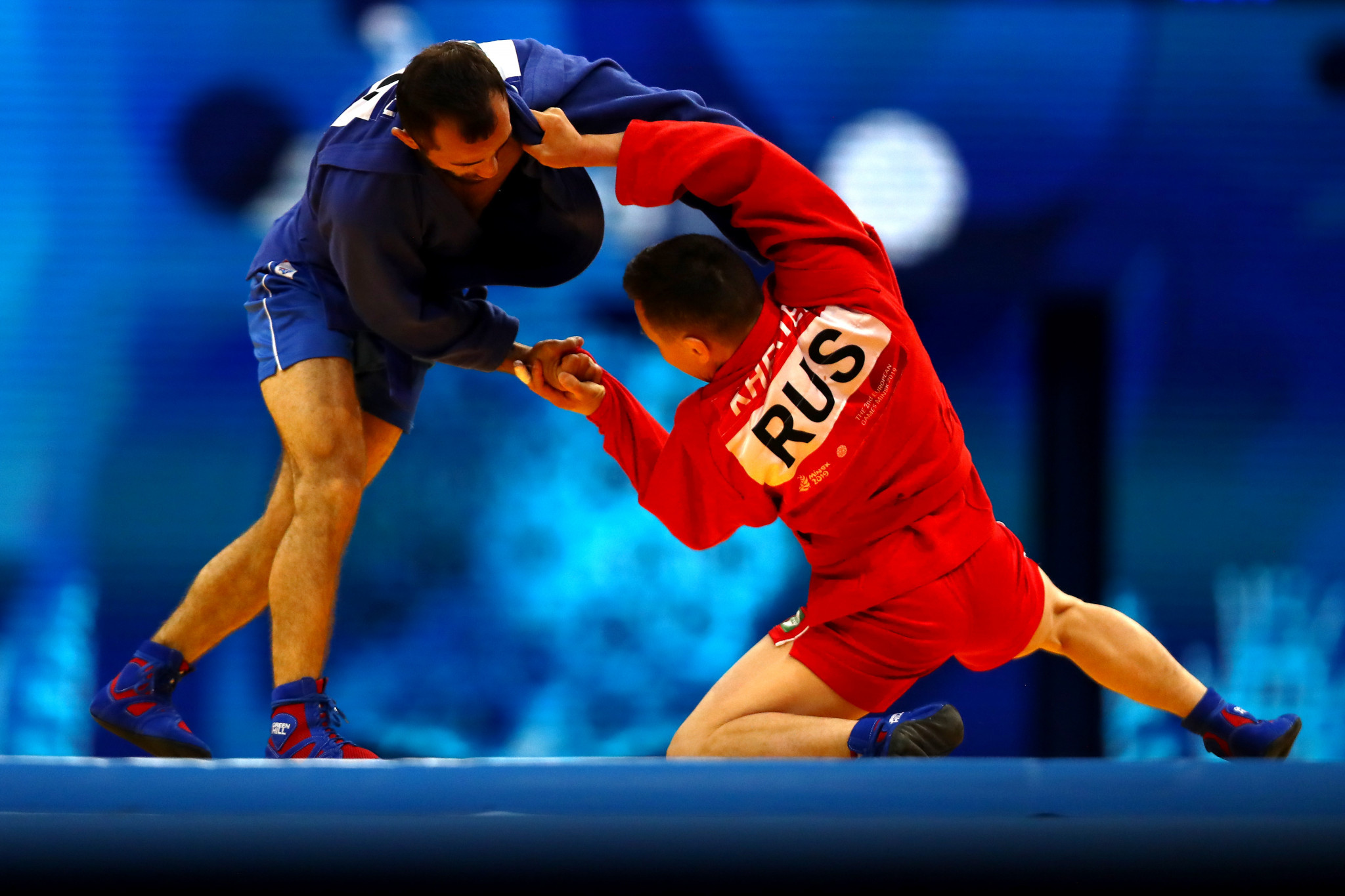 Russia is the dominant global force in sambo ©Getty Images